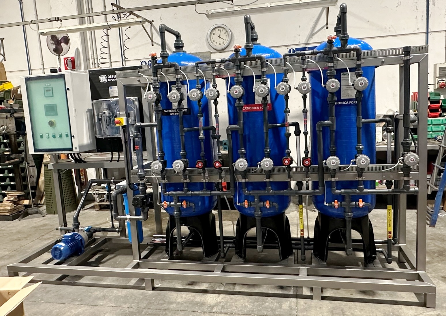 DEMINERALIZZATORE VALVOLE SINGOLE 4.0